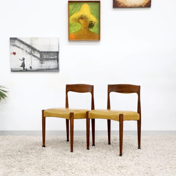 VINTAGE DANISH DINING CHAIRS X6 - Image 31