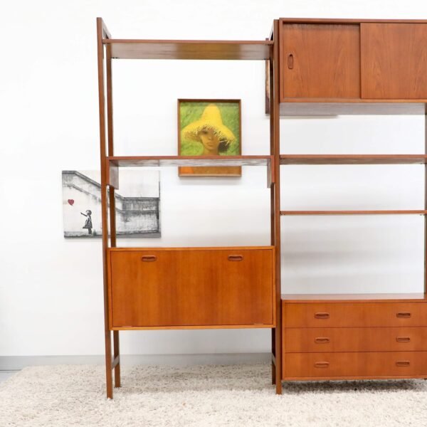 Vintage Mid Century Teak Ladderex Unit - Image 2