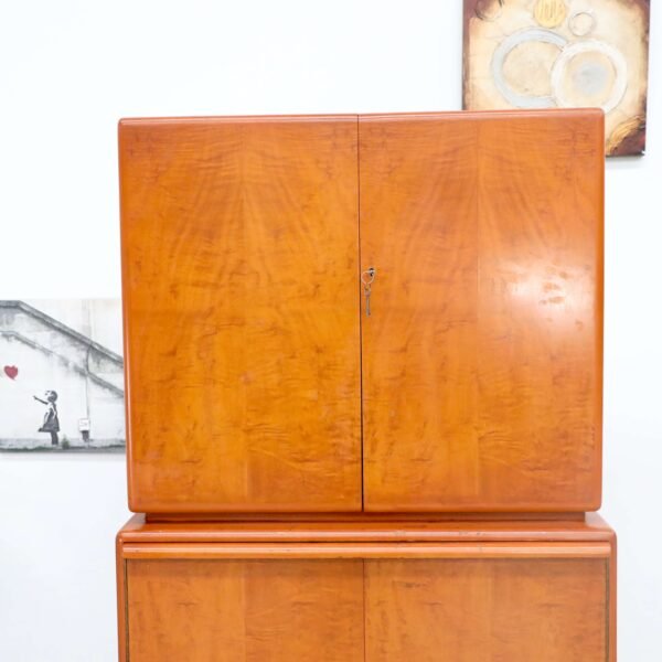 Retro Vintage Mid Century Cocktail Cabinet - Image 2