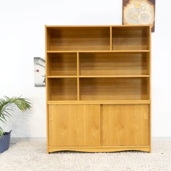 Retro Vintage Wall Unit Bookshelf - Image 2