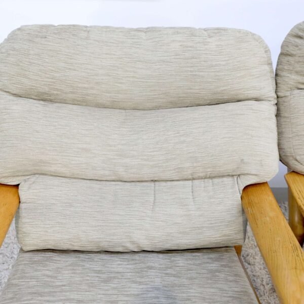 Retro Vintage Tessa Wellington Pair of Armchairs - Image 4