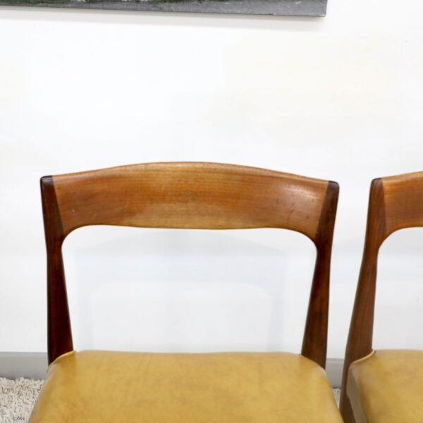VINTAGE DANISH DINING CHAIRS X6 - Image 5