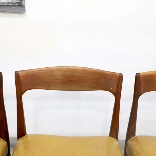 VINTAGE DANISH DINING CHAIRS X6 - Image 6