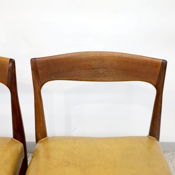 VINTAGE DANISH DINING CHAIRS X6 - Image 9