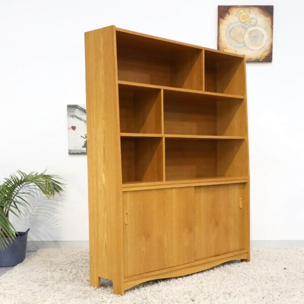 Retro Vintage Wall Unit Bookshelf - Image 11