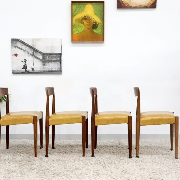 VINTAGE DANISH DINING CHAIRS X6 - Image 13