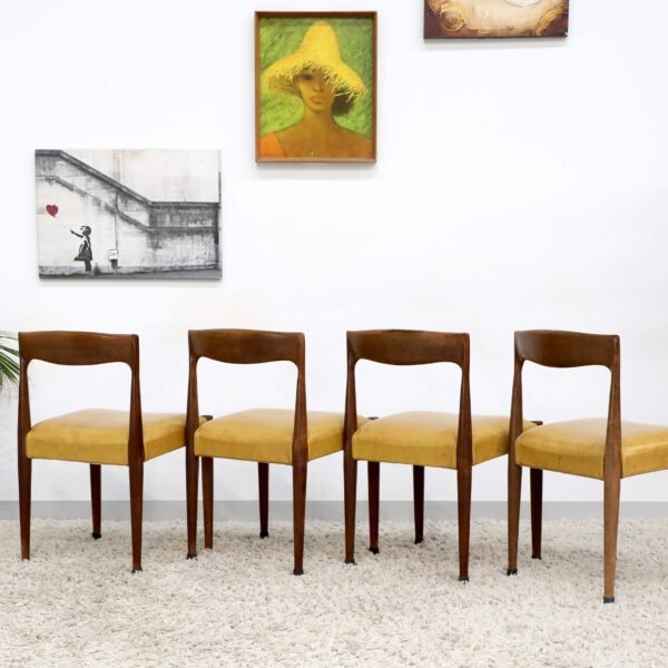 VINTAGE DANISH DINING CHAIRS X6 - Image 14
