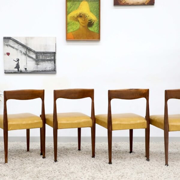 VINTAGE DANISH DINING CHAIRS X6 - Image 16