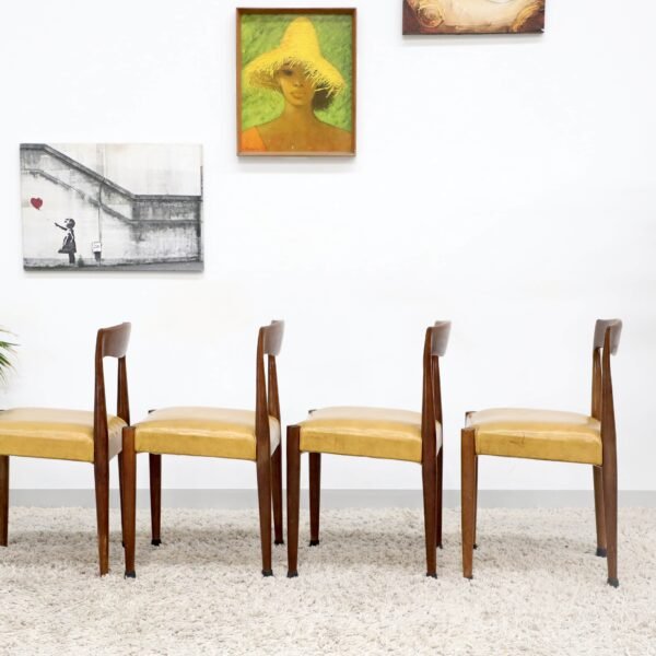 VINTAGE DANISH DINING CHAIRS X6 - Image 17
