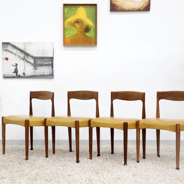 VINTAGE DANISH DINING CHAIRS X6 - Image 18