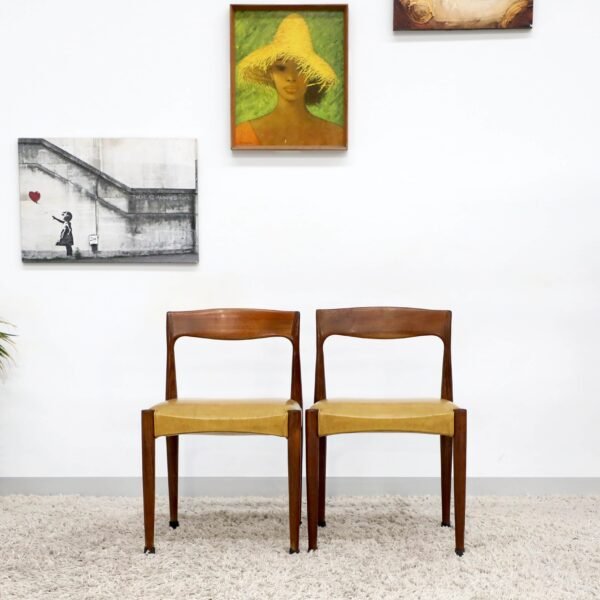 VINTAGE DANISH DINING CHAIRS X6 - Image 19