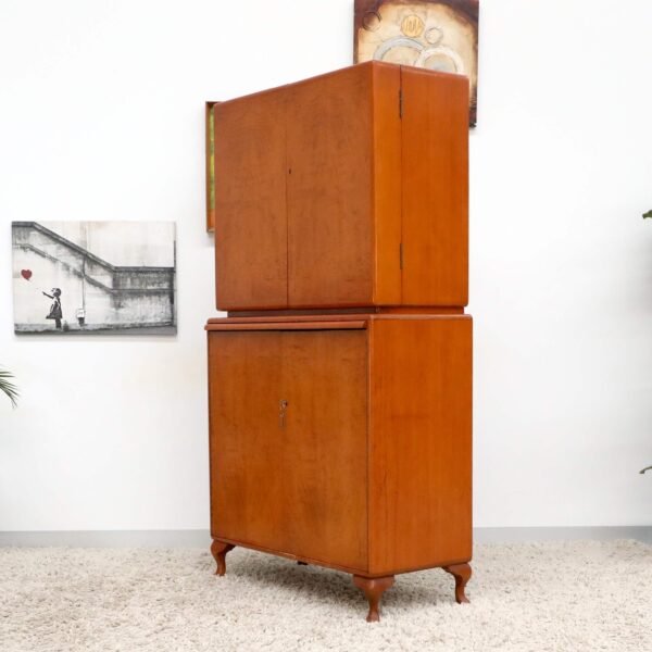 Retro Vintage Mid Century Cocktail Cabinet - Image 17