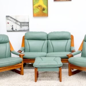 VINTAGE MID CENTURY TESSA SLING LOUNGE SUITE(4 PC)