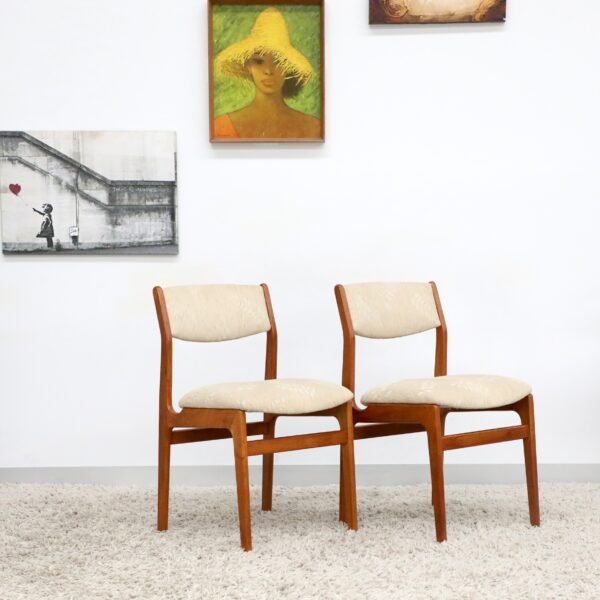 RETRO VINTAGE MID CENTURY DANISH STYLE DINING CHAIRS X6 - Image 27