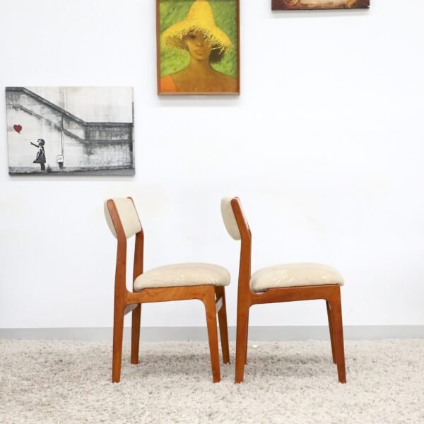 RETRO VINTAGE MID CENTURY DANISH STYLE DINING CHAIRS X6 - Image 28