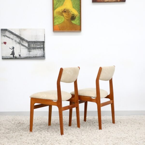 RETRO VINTAGE MID CENTURY DANISH STYLE DINING CHAIRS X6 - Image 31