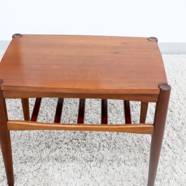 RETRO VINTAGE MID CENTURY DANISH DELUXE SIDE TABLE - Image 3