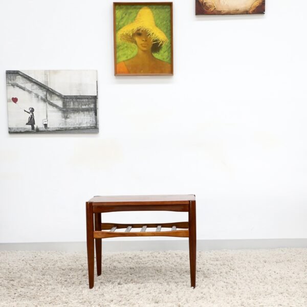 RETRO VINTAGE MID CENTURY DANISH DELUXE SIDE TABLE - Image 9