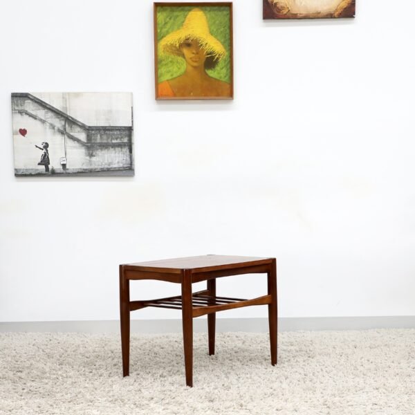 RETRO VINTAGE MID CENTURY DANISH DELUXE SIDE TABLE - Image 10