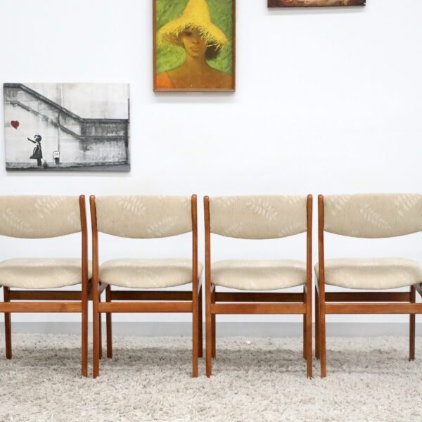 RETRO VINTAGE MID CENTURY DANISH STYLE DINING CHAIRS X6 - Image 18