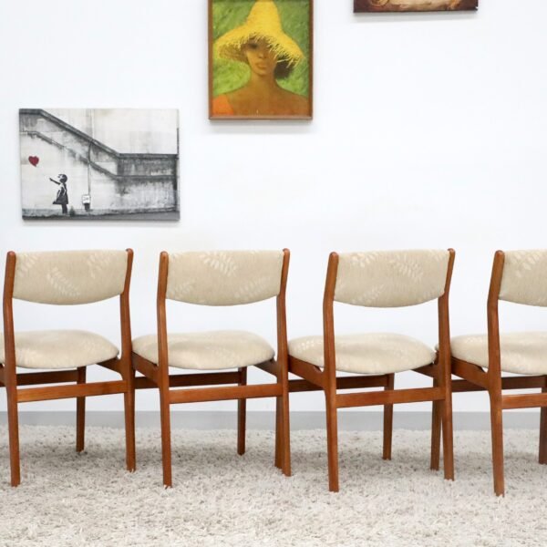 RETRO VINTAGE MID CENTURY DANISH STYLE DINING CHAIRS X6 - Image 19