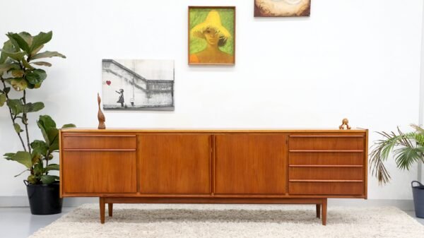 Retro Vintage Mid Century Parker Buffet Sideboard
