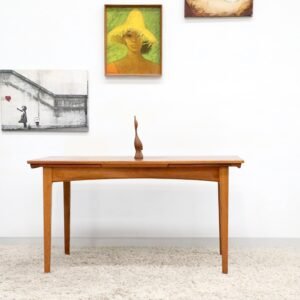Retro Vintage Mid Century FLER Teak Dining Table