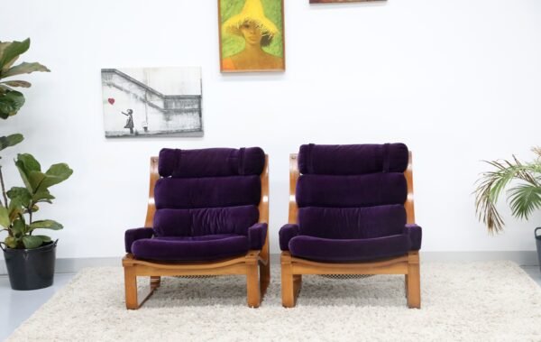 Retro Vintage Tessa T4 Pair of Armchairs