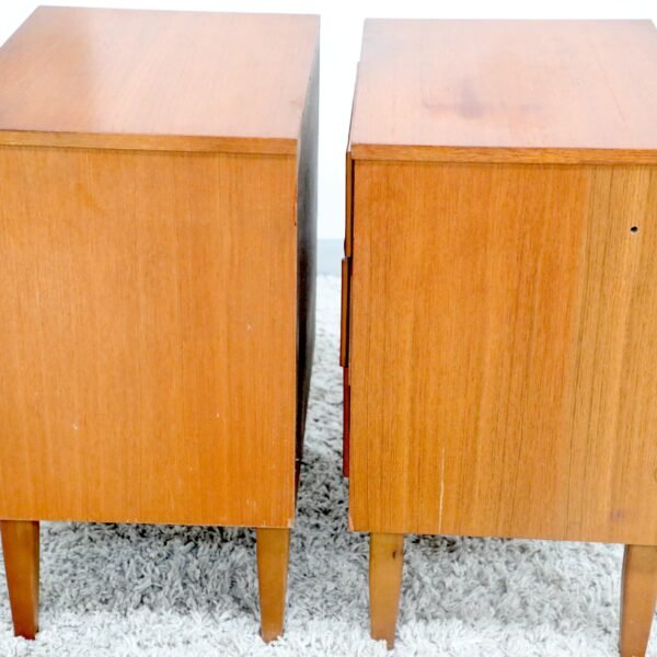 RETRO VINTAGE RELIANCE PAIR OF BEDSIDE TABLES - Image 14