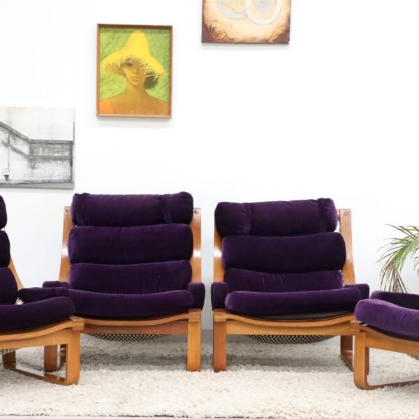 Retro Vintage Tessa T4 Armchairsx2 - Image 15