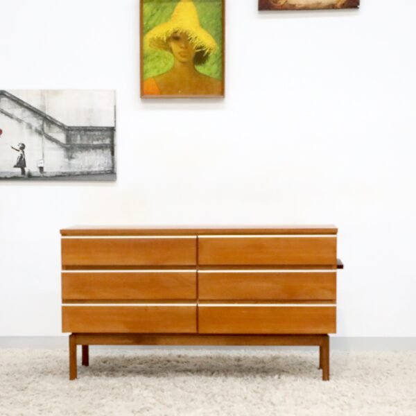 RETRO VINTAGE FLER CHEST OF DRAWERS DRESSER TV UNIT - Image 2