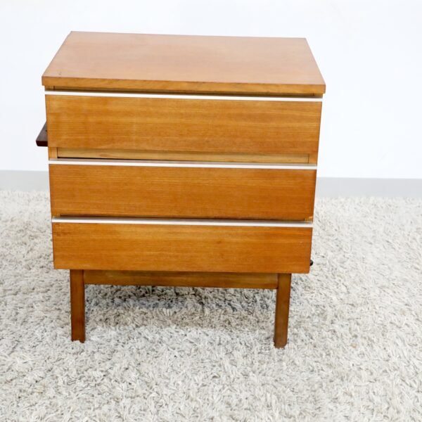 RETRO VINTAGE FLER SINGLE BEDSIDE TABLE - Image 2