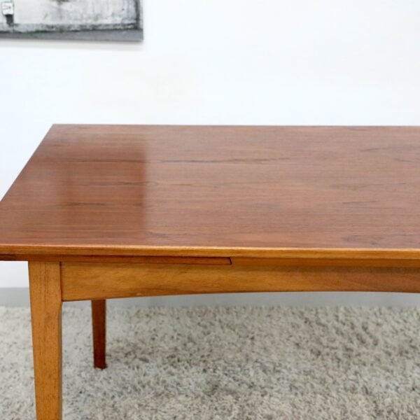 Retro Vintage Mid Century FLER Teak Dining Table - Image 3