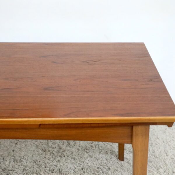 Retro Vintage Mid Century FLER Teak Dining Table - Image 4