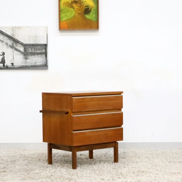 RETRO VINTAGE FLER SINGLE BEDSIDE TABLE - Image 5