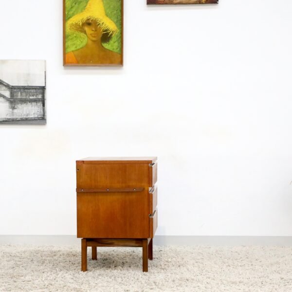 RETRO VINTAGE FLER SINGLE BEDSIDE TABLE - Image 6