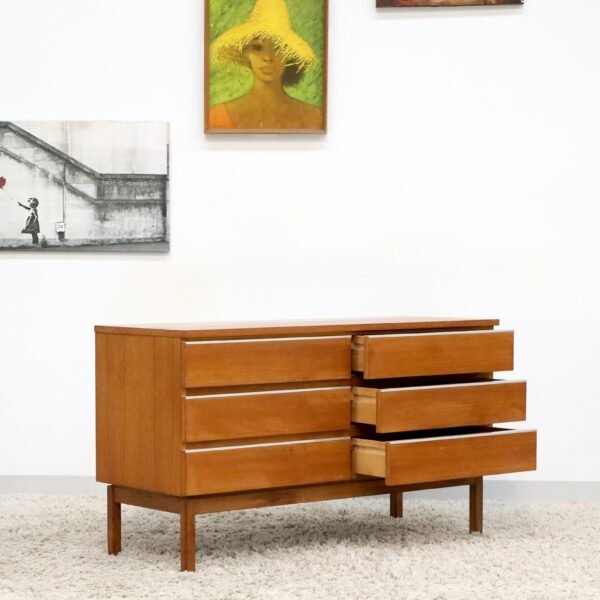 RETRO VINTAGE FLER CHEST OF DRAWERS DRESSER TV UNIT - Image 6