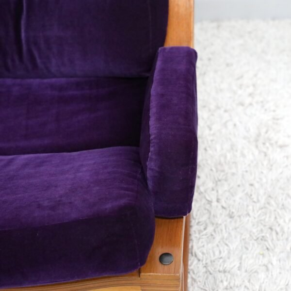 Retro Vintage Tessa T4 Pair of Armchairs - Image 8