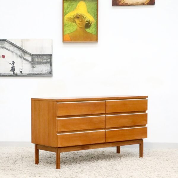 RETRO VINTAGE FLER CHEST OF DRAWERS DRESSER TV UNIT - Image 7