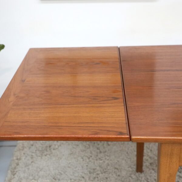 Retro Vintage Mid Century FLER Teak Dining Table - Image 6