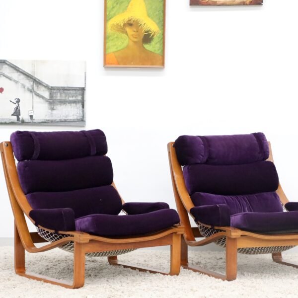 Retro Vintage Tessa T4 Armchairsx2 - Image 8