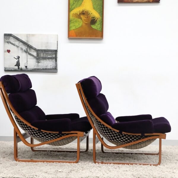 Retro Vintage Tessa T4 Armchairsx2 - Image 9