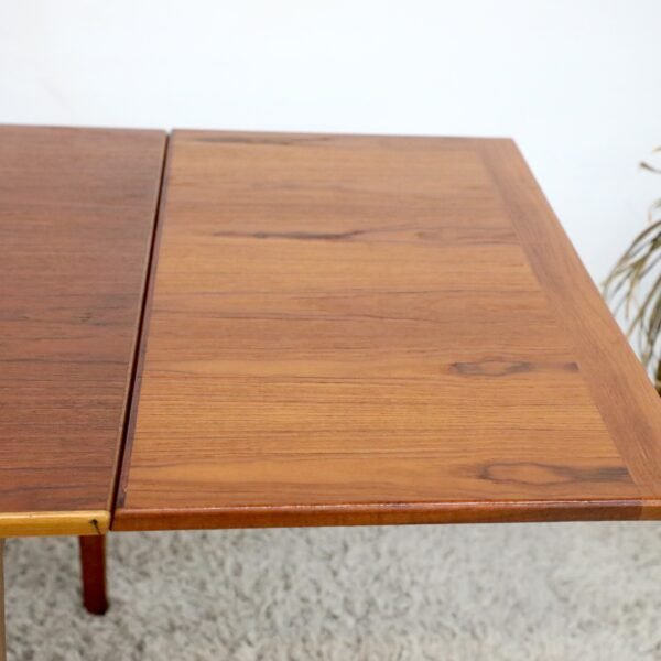 Retro Vintage Mid Century FLER Teak Dining Table - Image 8