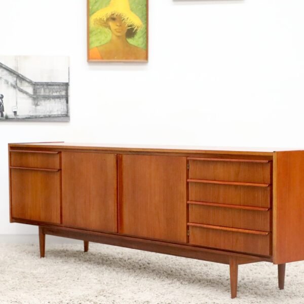 Retro Vintage Mid Century Parker Buffet Sideboard - Image 16