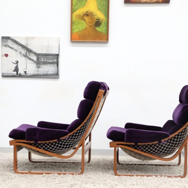 Retro Vintage Tessa T4 Armchairsx2 - Image 13