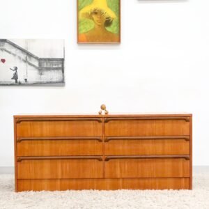 Retro Vintage Midcentury Reliance Chest Of Drawers Dresser
