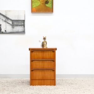 Retro Vintage Single Bedside Table