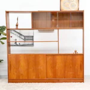 Retro Vintage Wall Unit Room Divider