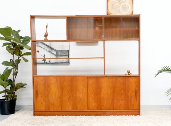 Retro Vintage Wall Unit Room Divider