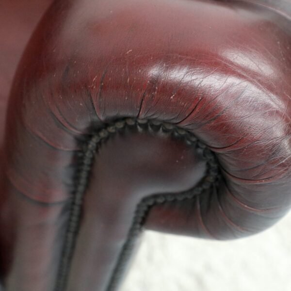 Genuine Leather Chesterfield 3 Seater Sofa - Image 20
